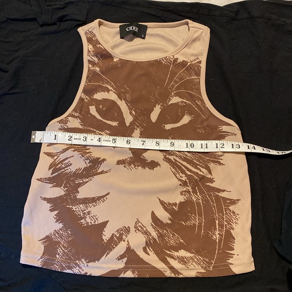 Cat print tank - Picture 3 of 4